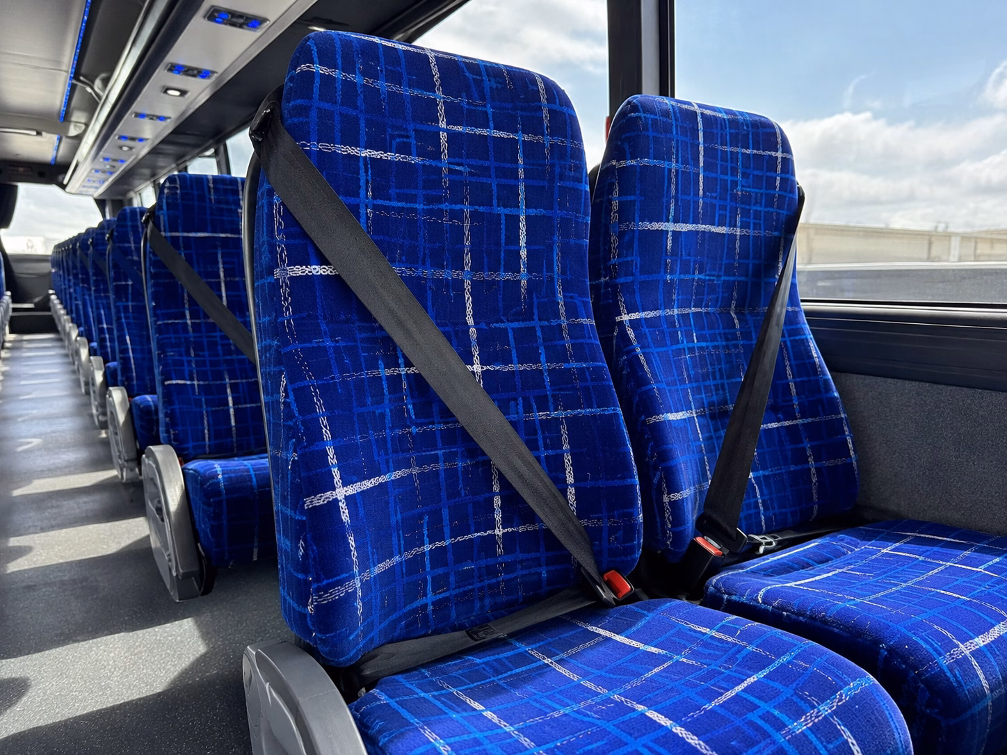 jurupa valley charter bus services interior